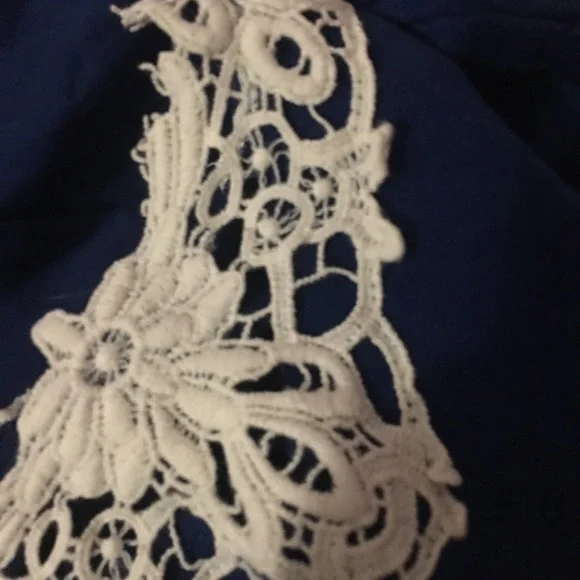 Freshman blue lace lounge shorts - Picture 3 of 4